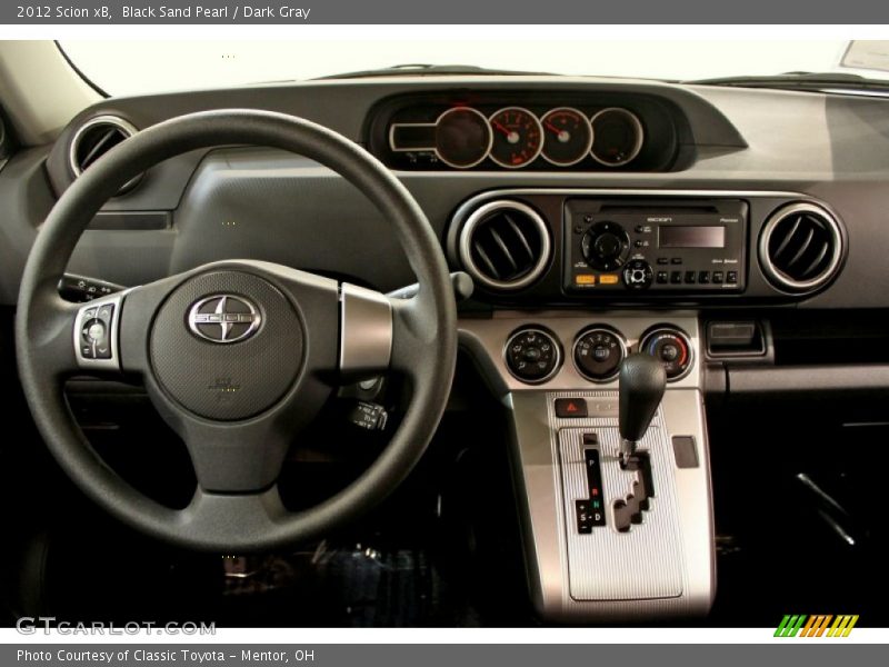 Dashboard of 2012 xB 