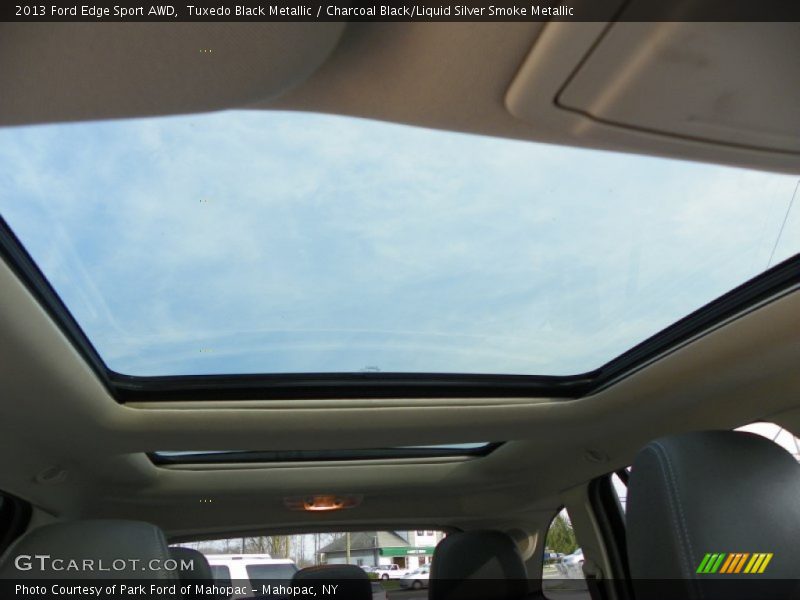 Sunroof of 2013 Edge Sport AWD