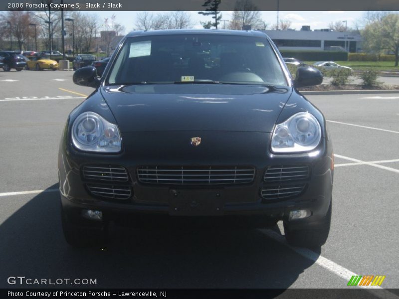 Black / Black 2006 Porsche Cayenne S