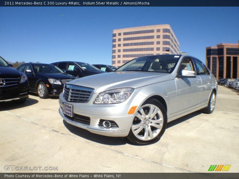 Iridium Silver Metallic / Almond/Mocha 2011 Mercedes-Benz C 300 Luxury 4Matic