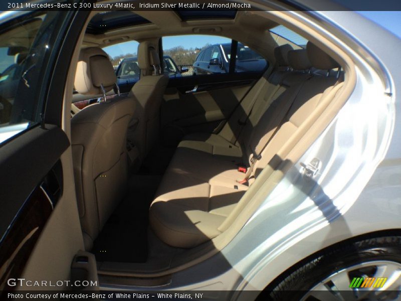 Iridium Silver Metallic / Almond/Mocha 2011 Mercedes-Benz C 300 Luxury 4Matic