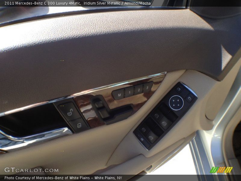 Iridium Silver Metallic / Almond/Mocha 2011 Mercedes-Benz C 300 Luxury 4Matic