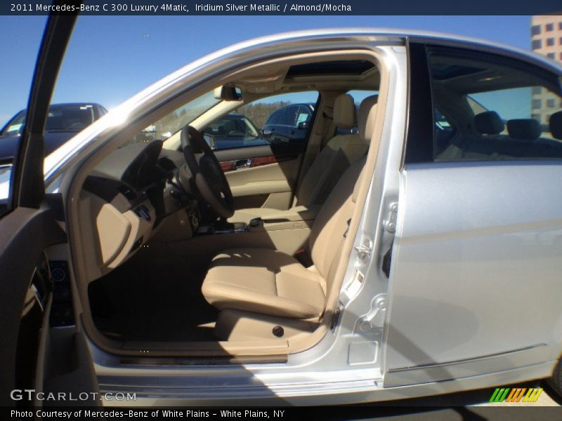 Iridium Silver Metallic / Almond/Mocha 2011 Mercedes-Benz C 300 Luxury 4Matic
