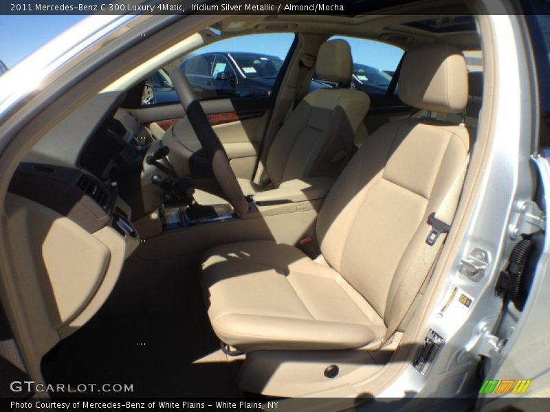 Iridium Silver Metallic / Almond/Mocha 2011 Mercedes-Benz C 300 Luxury 4Matic