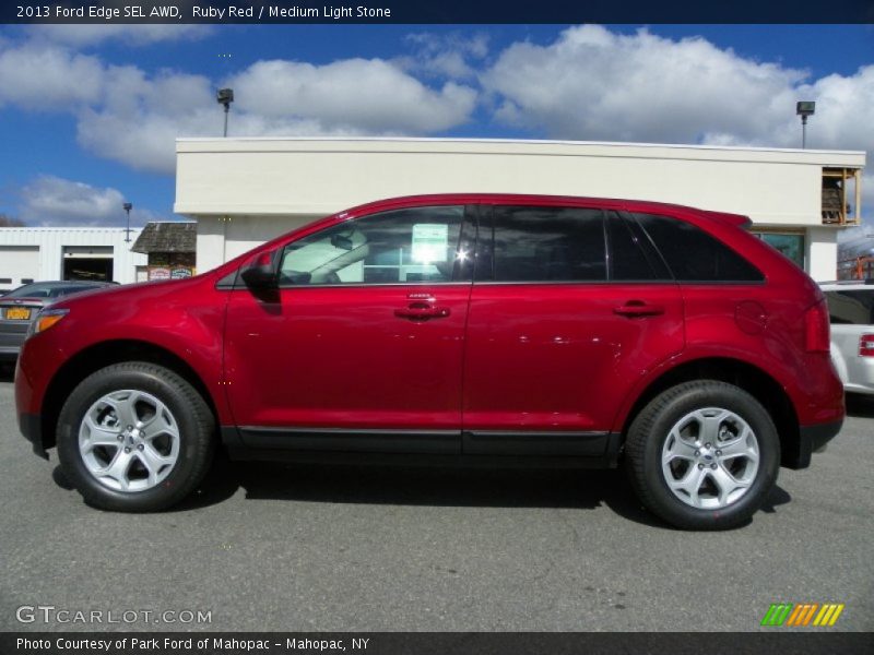  2013 Edge SEL AWD Ruby Red