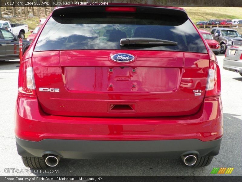  2013 Edge SEL AWD Ruby Red