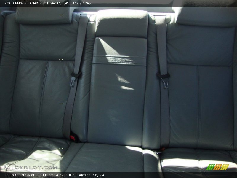 Jet Black / Grey 2000 BMW 7 Series 750iL Sedan