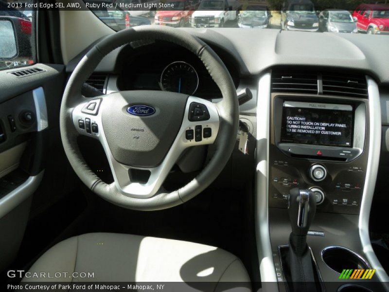 Dashboard of 2013 Edge SEL AWD