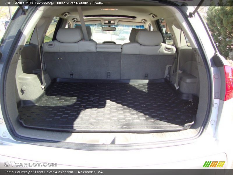 Billet Silver Metallic / Ebony 2008 Acura MDX Technology