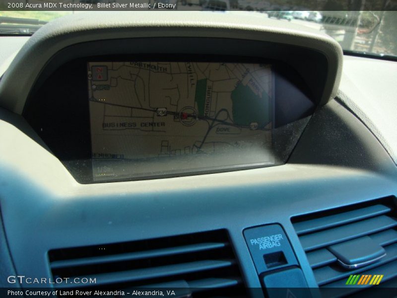 Billet Silver Metallic / Ebony 2008 Acura MDX Technology