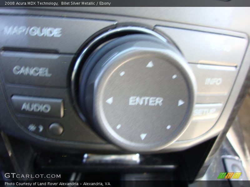 Billet Silver Metallic / Ebony 2008 Acura MDX Technology