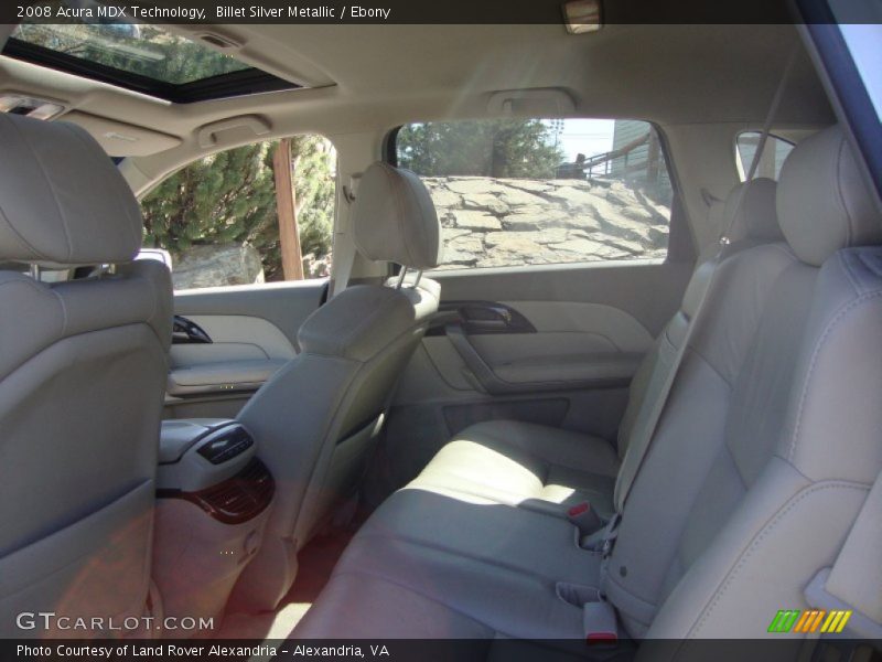 Billet Silver Metallic / Ebony 2008 Acura MDX Technology