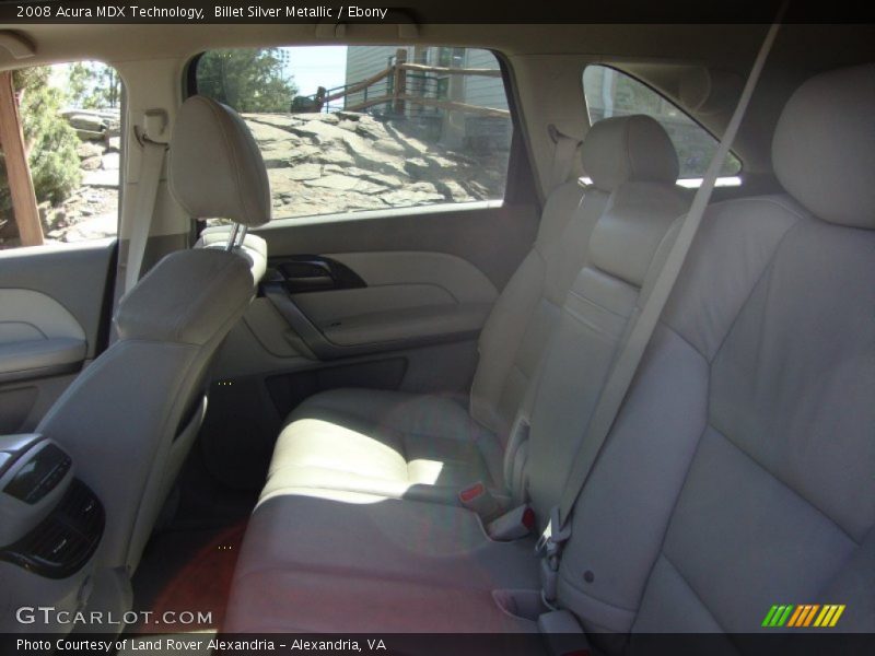 Billet Silver Metallic / Ebony 2008 Acura MDX Technology
