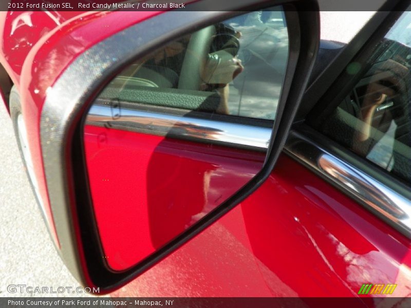 Red Candy Metallic / Charcoal Black 2012 Ford Fusion SEL