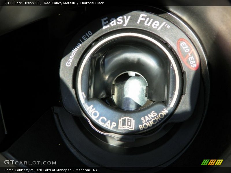 Red Candy Metallic / Charcoal Black 2012 Ford Fusion SEL
