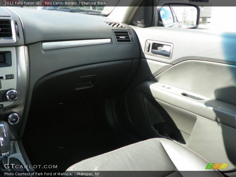 Red Candy Metallic / Charcoal Black 2012 Ford Fusion SEL