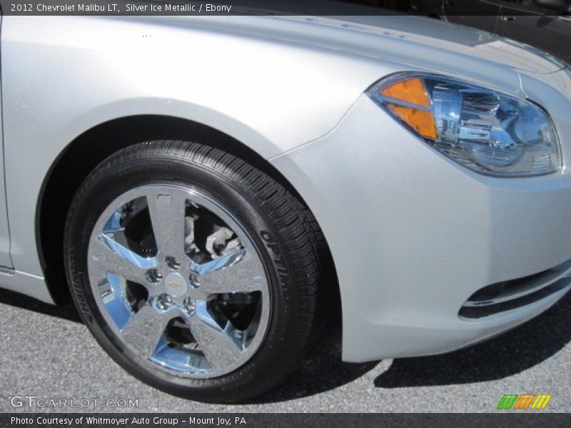 Silver Ice Metallic / Ebony 2012 Chevrolet Malibu LT