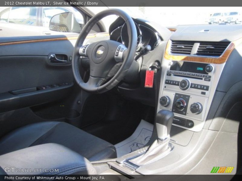 Silver Ice Metallic / Ebony 2012 Chevrolet Malibu LT