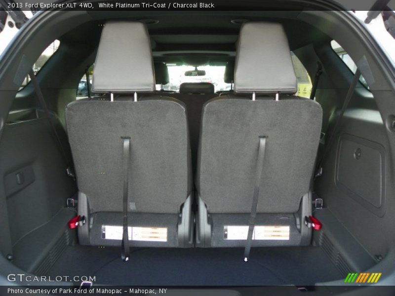  2013 Explorer XLT 4WD Trunk