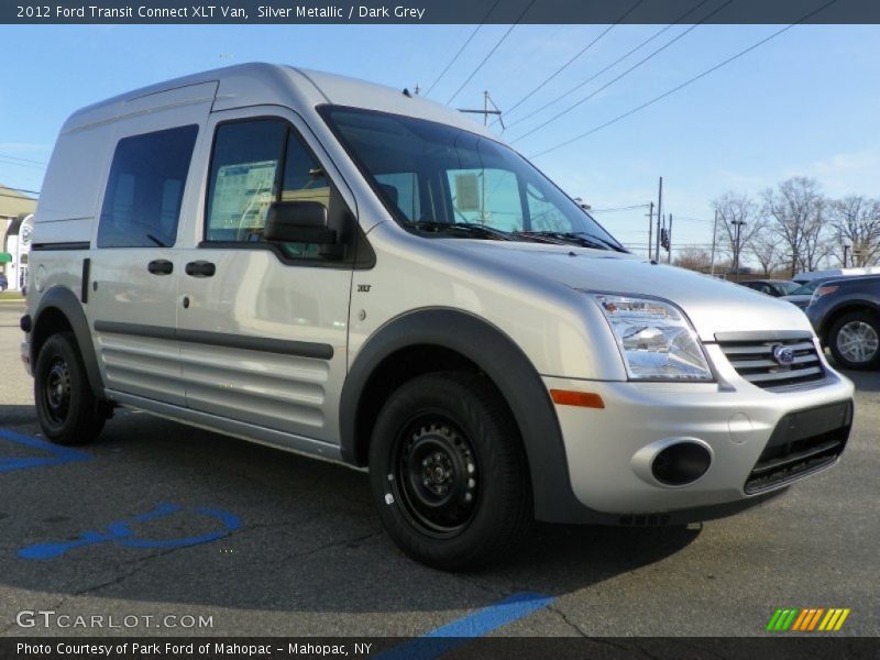 Silver Metallic / Dark Grey 2012 Ford Transit Connect XLT Van