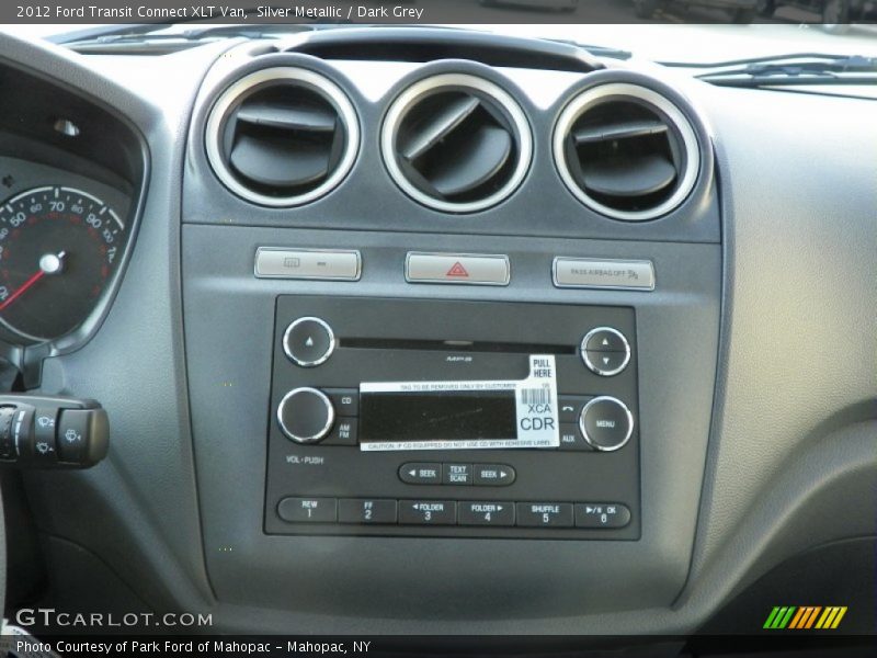Controls of 2012 Transit Connect XLT Van