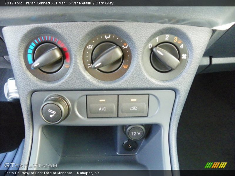 Controls of 2012 Transit Connect XLT Van