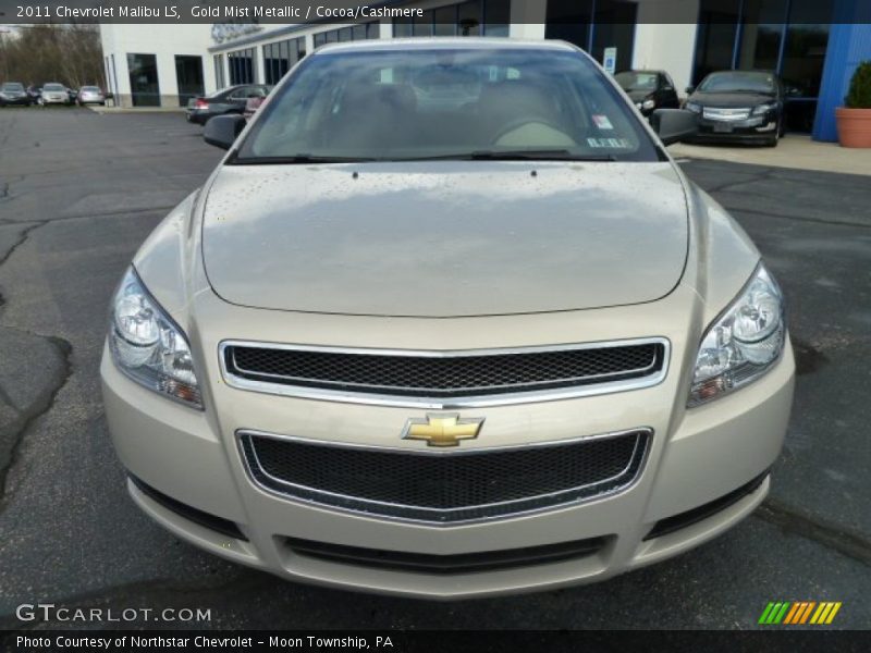 Gold Mist Metallic / Cocoa/Cashmere 2011 Chevrolet Malibu LS