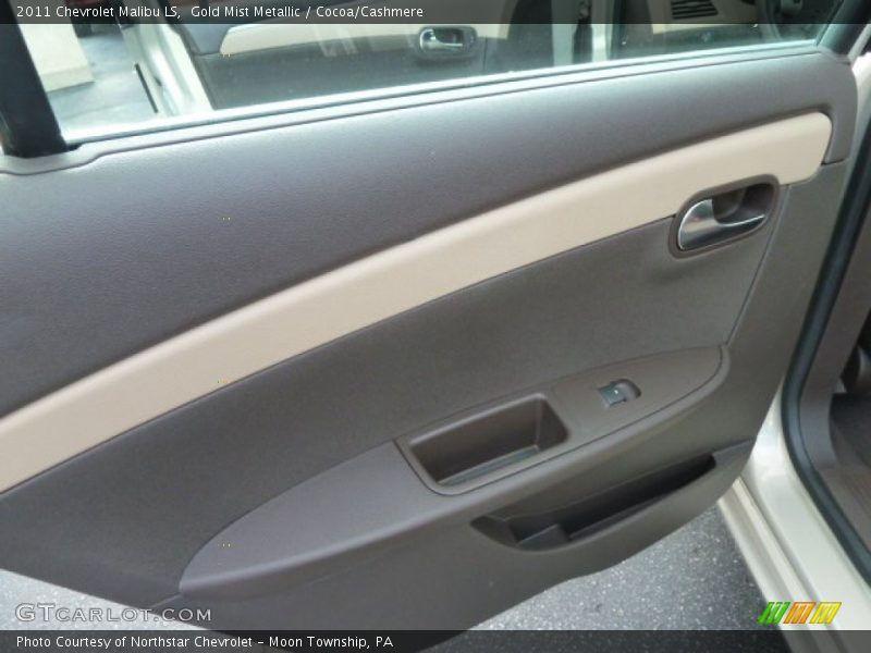 Gold Mist Metallic / Cocoa/Cashmere 2011 Chevrolet Malibu LS