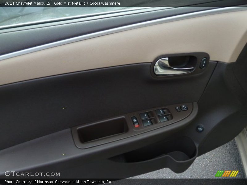 Gold Mist Metallic / Cocoa/Cashmere 2011 Chevrolet Malibu LS