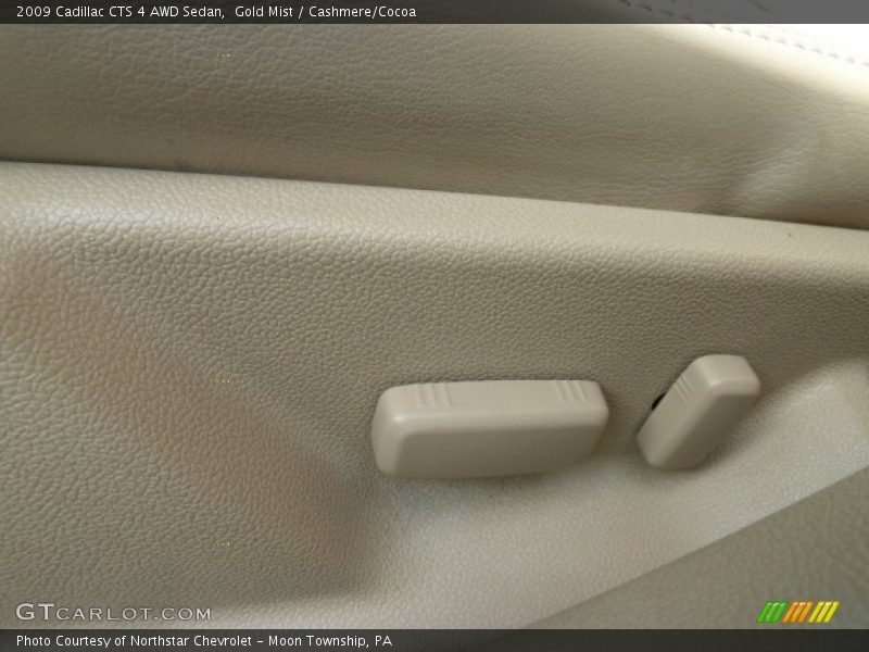 Gold Mist / Cashmere/Cocoa 2009 Cadillac CTS 4 AWD Sedan