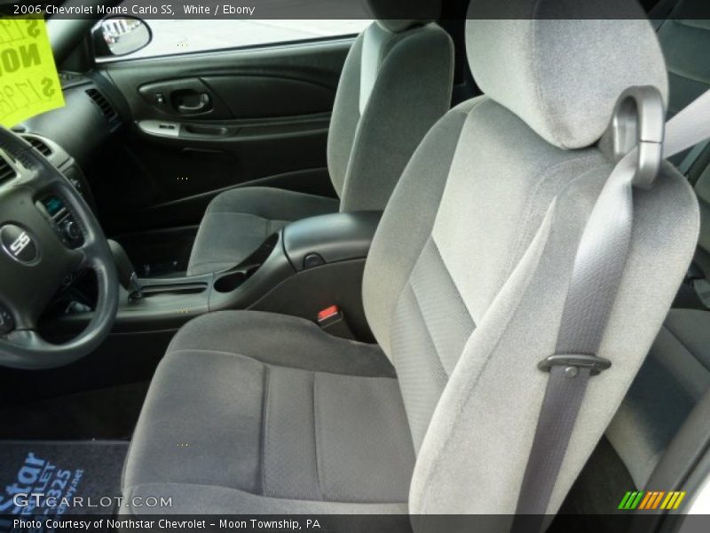 White / Ebony 2006 Chevrolet Monte Carlo SS