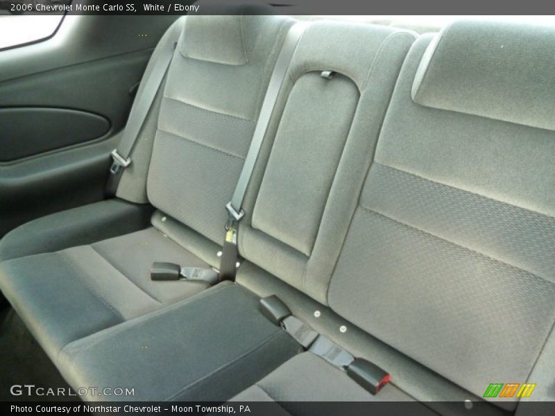 White / Ebony 2006 Chevrolet Monte Carlo SS