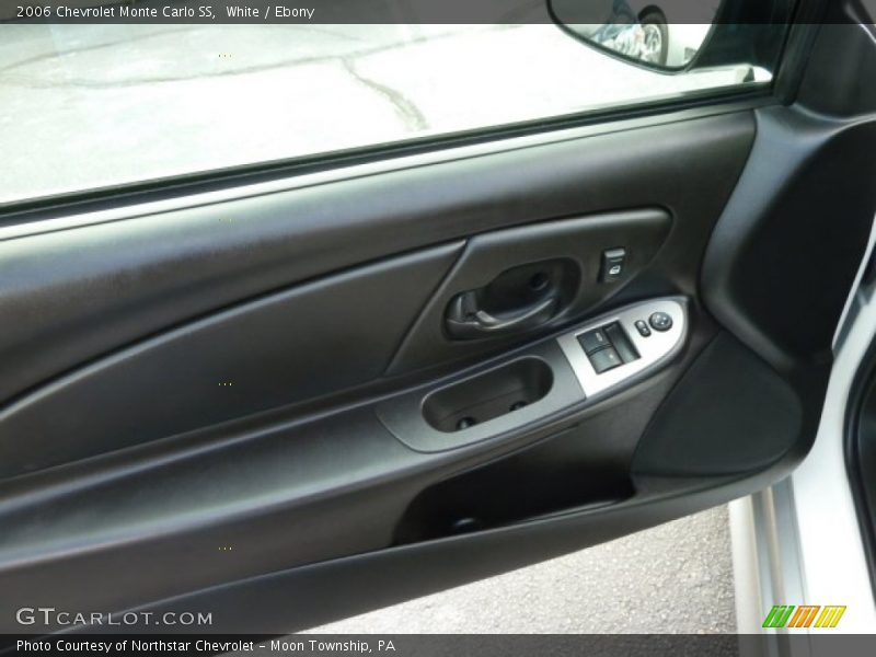 White / Ebony 2006 Chevrolet Monte Carlo SS