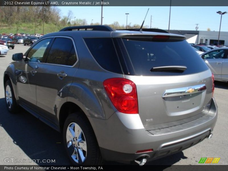 Graystone Metallic / Jet Black 2012 Chevrolet Equinox LT AWD