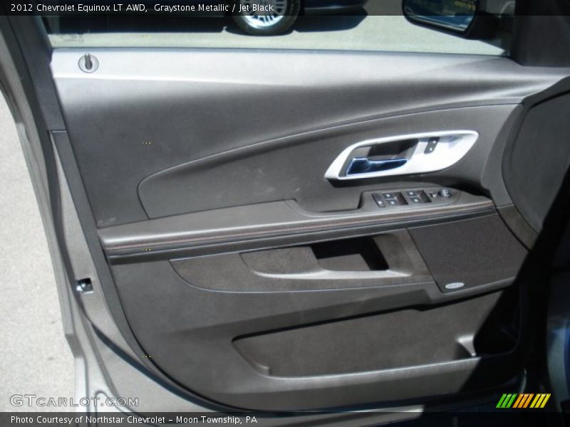 Graystone Metallic / Jet Black 2012 Chevrolet Equinox LT AWD