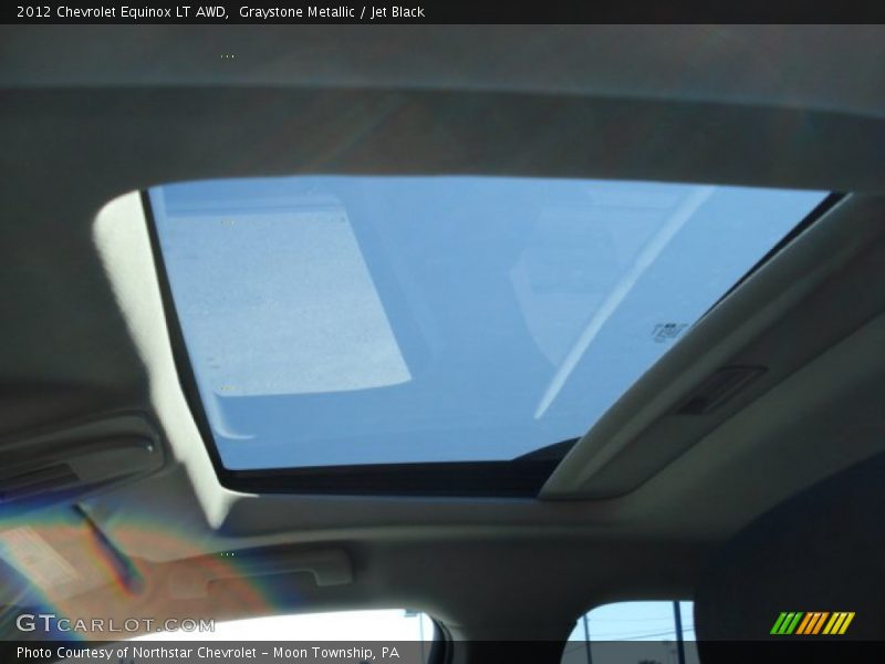 Graystone Metallic / Jet Black 2012 Chevrolet Equinox LT AWD