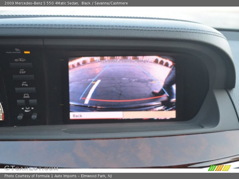 Black / Savanna/Cashmere 2009 Mercedes-Benz S 550 4Matic Sedan