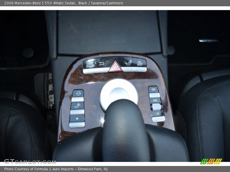 Black / Savanna/Cashmere 2009 Mercedes-Benz S 550 4Matic Sedan