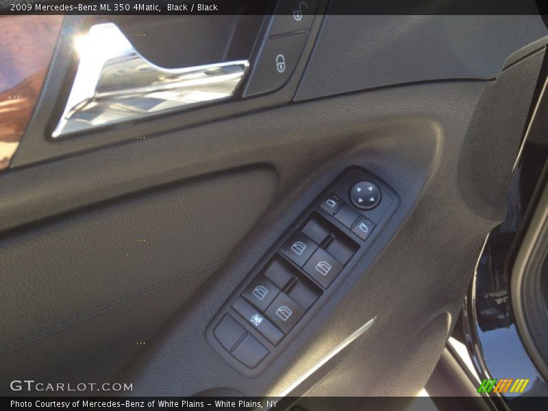 Black / Black 2009 Mercedes-Benz ML 350 4Matic