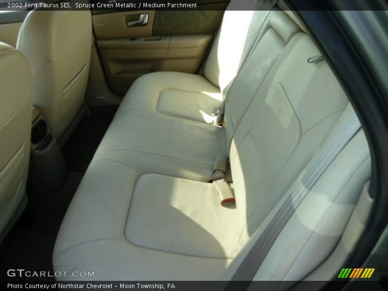 Spruce Green Metallic / Medium Parchment 2002 Ford Taurus SES