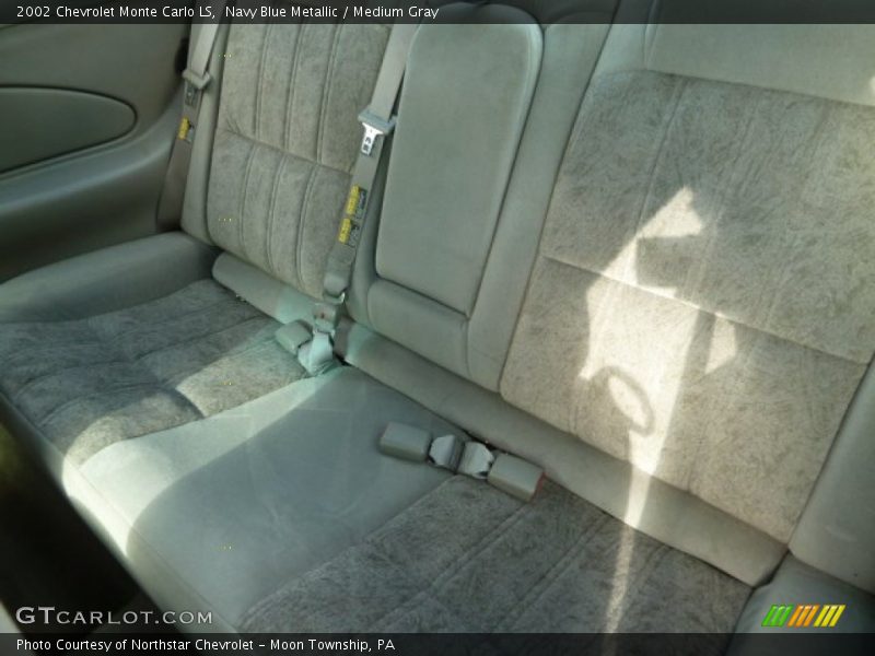 Navy Blue Metallic / Medium Gray 2002 Chevrolet Monte Carlo LS