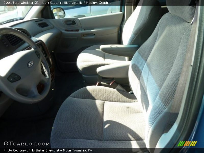 Light Sapphire Blue Metallic / Medium Graphite 2001 Ford Windstar SEL