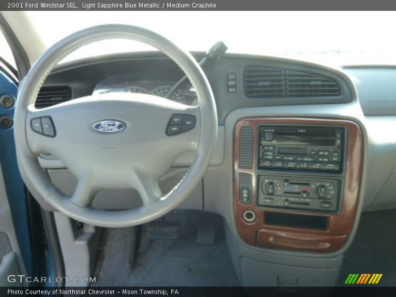 Light Sapphire Blue Metallic / Medium Graphite 2001 Ford Windstar SEL