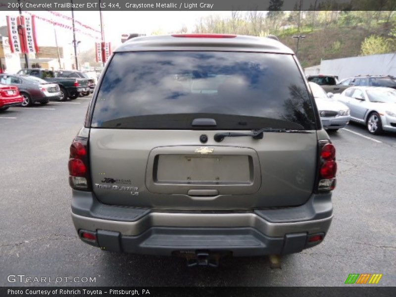 Graystone Metallic / Light Gray 2006 Chevrolet TrailBlazer EXT LS 4x4