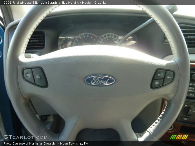 Light Sapphire Blue Metallic / Medium Graphite 2001 Ford Windstar SEL