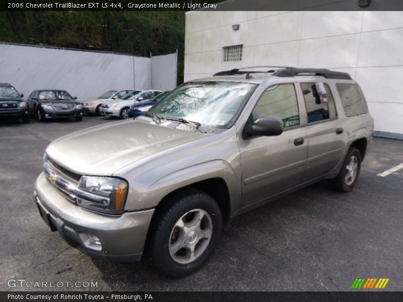 Graystone Metallic / Light Gray 2006 Chevrolet TrailBlazer EXT LS 4x4