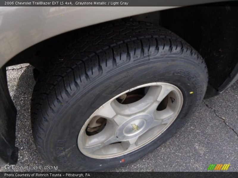 Graystone Metallic / Light Gray 2006 Chevrolet TrailBlazer EXT LS 4x4