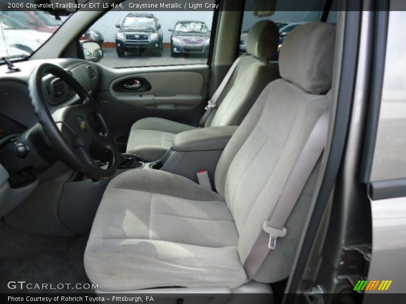 Graystone Metallic / Light Gray 2006 Chevrolet TrailBlazer EXT LS 4x4