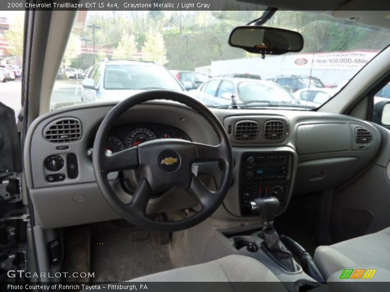 Graystone Metallic / Light Gray 2006 Chevrolet TrailBlazer EXT LS 4x4