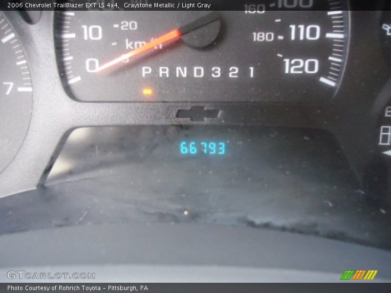 Graystone Metallic / Light Gray 2006 Chevrolet TrailBlazer EXT LS 4x4